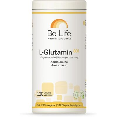 Be-Life Glutamin 800 Natürliches Aminosäurepräparat Be-Life Glutamin 800 Natürliches Aminosäurepräparat