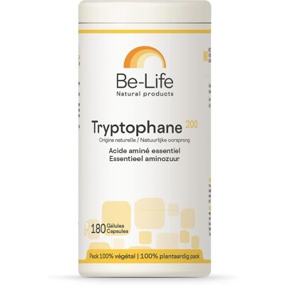 Be-Life Tryptophane 200 mg - Acide Aminé Essentiel - Publicité Be-Life Tryptophane 200 mg - Acide Aminé Essentiel - Publicité