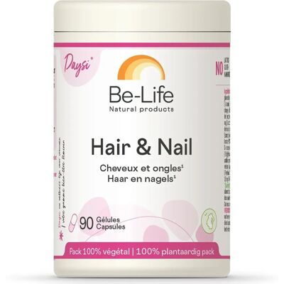 Be-Life Hair & Nails - Favorise la santé des cheveux et des ongles - Complément alimentaire - Publicité Be-Life Hair & Nails - Favorise la santé des cheveux et des ongles - Complément alimentaire - Publicité
