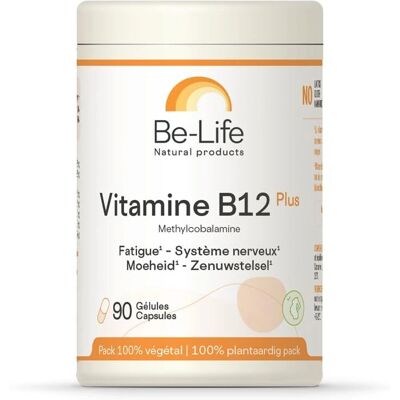Be-Life Vitamin B12 Plus Kapseln - Vitalität - Vegan Be-Life Vitamin B12 Plus Kapseln - Vitalität - Vegan