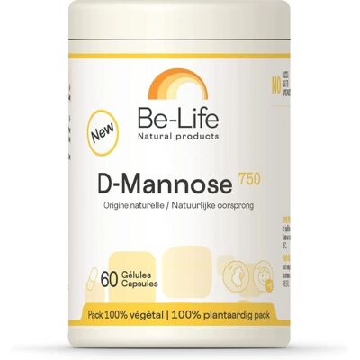 Be-Life D-Mannose 750 - Complément pour la santé urinaire - Publicité Be-Life D-Mannose 750 - Complément pour la santé urinaire - Publicité