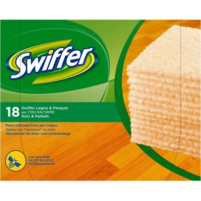 Panni pulizia Swiffer 5413149232754 - Polvere & Parquet - 18 pezzi Panni pulizia Swiffer 5413149232754 - Polvere & Parquet - 18 pezzi