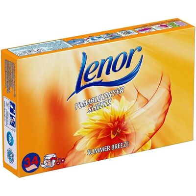 Lenor Summer Breeze Model - Tumble Dryer Sheets Lenor Summer Breeze Model - Tumble Dryer Sheets
