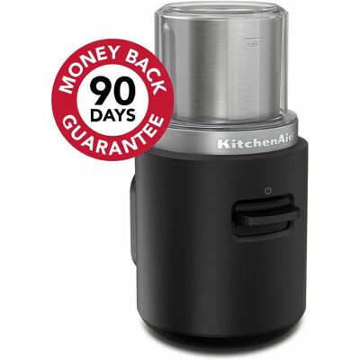 KitchenAid 5KBGR100BM - Noir - Moulin à lame KitchenAid 5KBGR100BM - Noir - Moulin à lame