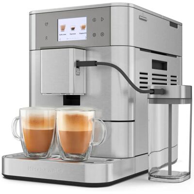 Máquina de Café KITCHENAID - 5KES8557ESX - Aço inox, Cinza Máquina de Café KITCHENAID - 5KES8557ESX - Aço inox, Cinza