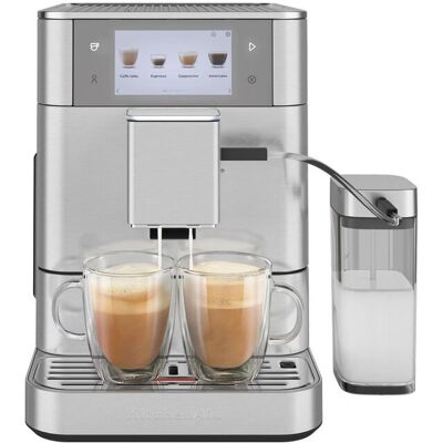 KITCHENAID Kaffemaskin - 5KES8558ESX - Rustfritt stål, Grå, 2,2L, Stillhet KITCHENAID Kaffemaskin - 5KES8558ESX - Rustfritt stål, Grå, 2,2L, Stillhet