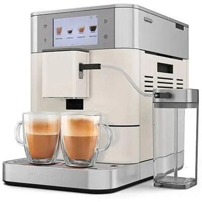 KitchenAid KF8 Porcelain Fully Automatic Espresso Machine - Compact, 40+ Recipes KitchenAid KF8 Porcelain Fully Automatic Espresso Machine - Compact, 40+ Recipes