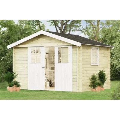 Alpholz Evere 19 Geräteschuppen - Gartenhaus Alpholz Evere 19 Geräteschuppen - Gartenhaus