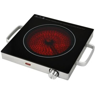 Kalorik TKG CKP 1001 - Argento / Nero - Piano cottura Kalorik TKG CKP 1001 - Argento / Nero - Piano cottura