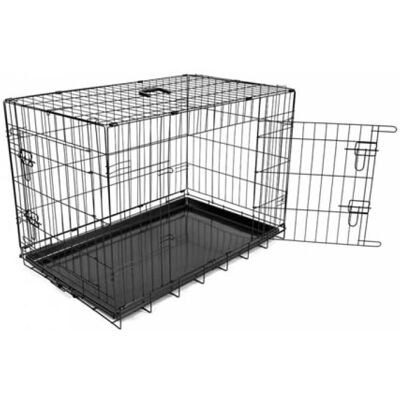 Cage pour Chiens Duvo en Métal - Sécuritaire, Facile à Utiliser, 62x44x50cm - Cage pour Chien - Publicité Cage pour Chiens Duvo en Métal - Sécuritaire, Facile à Utiliser, 62x44x50cm - Cage pour Chien - Publicité