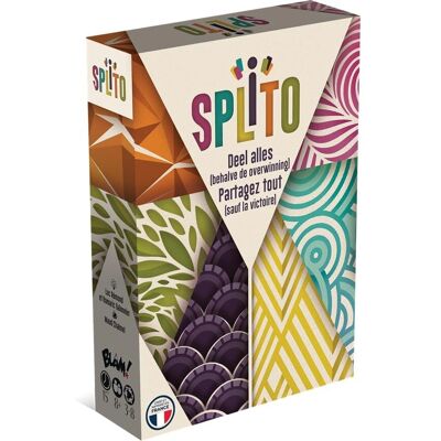 Asmodee Splito Kaartspel - Snel en strategisch voor 3-8 spelers Asmodee Splito Kaartspel - Snel en strategisch voor 3-8 spelers