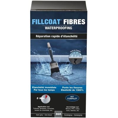 Rust-Oleum Fillcoat Fibres Wasserfestes Reparaturset 1L Rust-Oleum Fillcoat Fibres Wasserfestes Reparaturset 1L