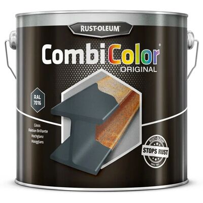 Rust-Oleum CombiColor Original RAL 7016 - Vernice per metallo antiruggine Rust-Oleum CombiColor Original RAL 7016 - Vernice per metallo antiruggine