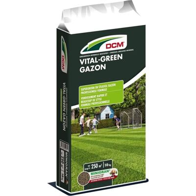 DCM Vital-Green Gazon 10kg - Engrais pour gazon - Publicité DCM Vital-Green Gazon 10kg - Engrais pour gazon - Publicité