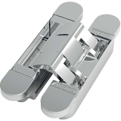 Charnière L-7 ARGENTA pour porte en bois - Chromé mat - Résistance au feu Charnière L-7 ARGENTA pour porte en bois - Chromé mat - Résistance au feu