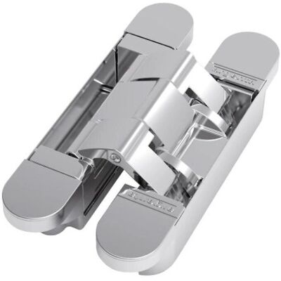 ARGENTA M-6 Charnière invisible robuste - Chrome mat - Quincaillerie de porte ARGENTA M-6 Charnière invisible robuste - Chrome mat - Quincaillerie de porte