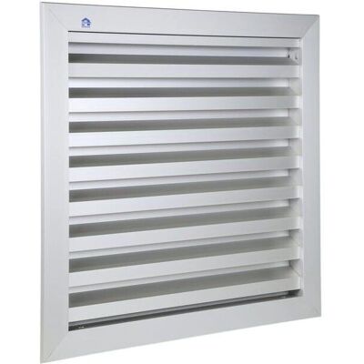 Grille murale Renson 300x300 mm Acier inoxydable - Ventilation - Publicité Grille murale Renson 300x300 mm Acier inoxydable - Ventilation - Publicité