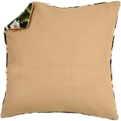 Housse de coussin en coton Vervaco - 45x45cm - Beige Housse de coussin en coton Vervaco - 45x45cm - Beige