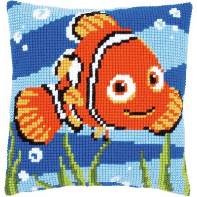 Vervaco Kreuzstichkissen - Vorgedruckt, Handbemalt, 40x40cm - Kreuzstichkissen Vervaco Kreuzstichkissen - Vorgedruckt, Handbemalt, 40x40cm - Kreuzstichkissen