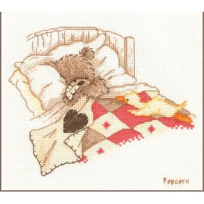 Vervaco - POPCORN - 16 x 13 cm - Kit punto croce Vervaco - POPCORN - 16 x 13 cm - Kit punto croce