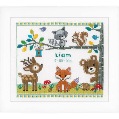 Zestaw do haftu krzyżykowego Vervaco - 28x24 cm - Dla dzieci i dorosłych Zestaw do haftu krzyżykowego Vervaco - 28x24 cm - Dla dzieci i dorosłych