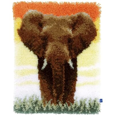 Vervaco Éléphants Dans La Savane Broderie à La Machine - Kit Artistique Vervaco Éléphants Dans La Savane Broderie à La Machine - Kit Artistique