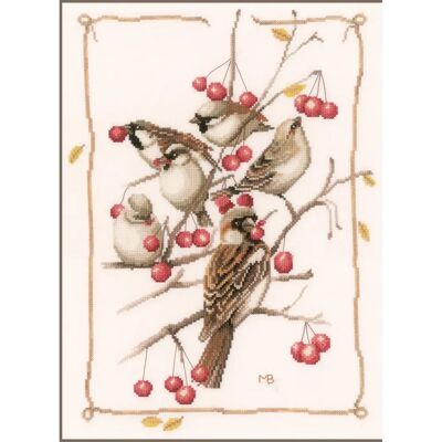 ART Haft - Krzyżykowy - Bianco - 31x40 - Cross stitch kit ART Haft - Krzyżykowy - Bianco - 31x40 - Cross stitch kit