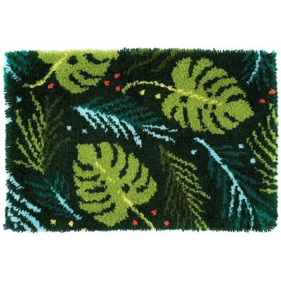 Dywan wielokolorowy z bawełny Vervaco - 70x45cm Dywan wielokolorowy z bawełny Vervaco - 70x45cm