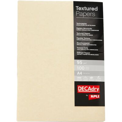 Decadry Champagne Pergamentbrevpapper - Brevpapper Decadry Champagne Pergamentbrevpapper - Brevpapper