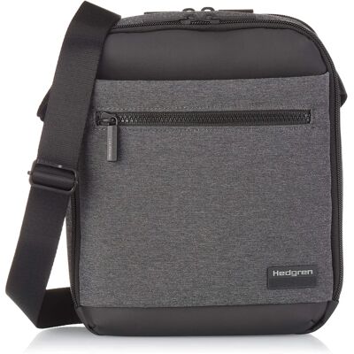 Hedgren Inc Vertical Crossover RFID - Grey - Shoulder Bag Hedgren Inc Vertical Crossover RFID - Grey - Shoulder Bag