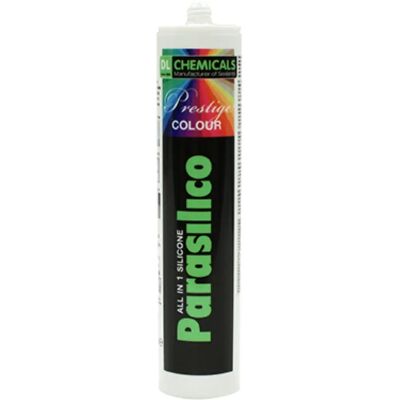 DL CHEMICALS Parasilico Prestige Colour Stucco siliconico beige chiaro - Mastic silicone - Publicité DL CHEMICALS Parasilico Prestige Colour Stucco siliconico beige chiaro - Mastic silicone - Publicité