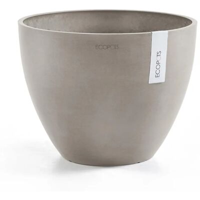 ECOPOTS Antwerp Taupe Pflanzgefäß - 30cm, Frost & UV Beständig ECOPOTS Antwerp Taupe Pflanzgefäß - 30cm, Frost & UV Beständig