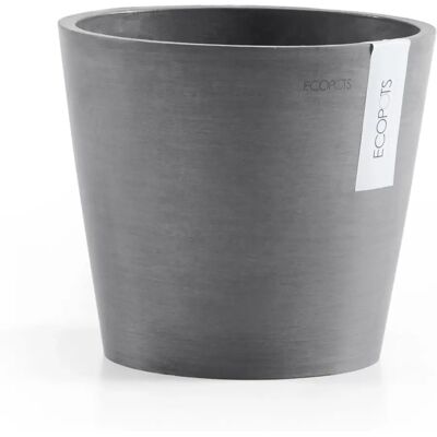 ECOPOTS Amsterdam Mini Grauer Pflanzkübel - Pflanzgefäß ECOPOTS Amsterdam Mini Grauer Pflanzkübel - Pflanzgefäß