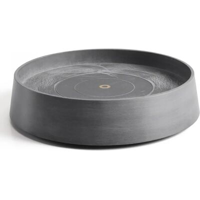 Ecopots 41,5 cm Grau Pflanzuntersetzer mit Rädern Ecopots 41,5 cm Grau Pflanzuntersetzer mit Rädern