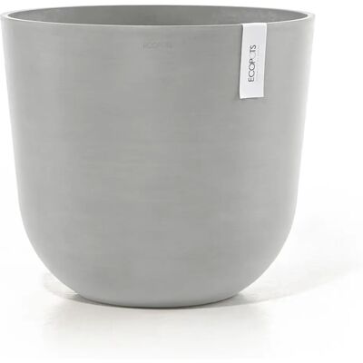 Ecopots Oslo 45 Grijs Wit Plantbak - Pot Ecopots Oslo 45 Grijs Wit Plantbak - Pot