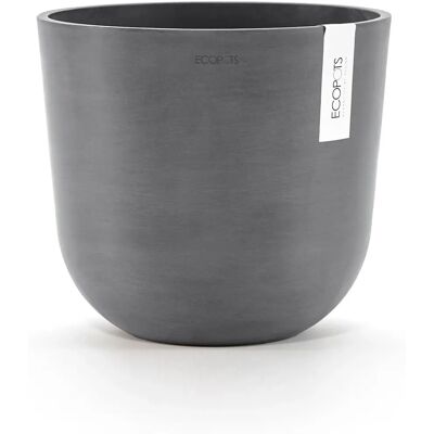 Ecopots Oslo 25cm Pflanztopf - Frostsicher, recyceltes Material Ecopots Oslo 25cm Pflanztopf - Frostsicher, recyceltes Material