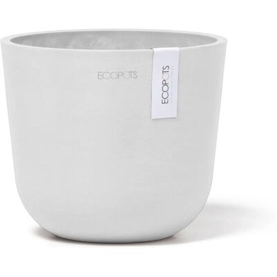 Ecopots Oslo Mini 16 Weiß - Pflanzgefäß Ecopots Oslo Mini 16 Weiß - Pflanzgefäß