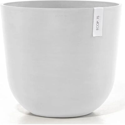 Ecopots Oslo 55 Weiß Pflanzgefäß - Pflanzgefäß Ecopots Oslo 55 Weiß Pflanzgefäß - Pflanzgefäß