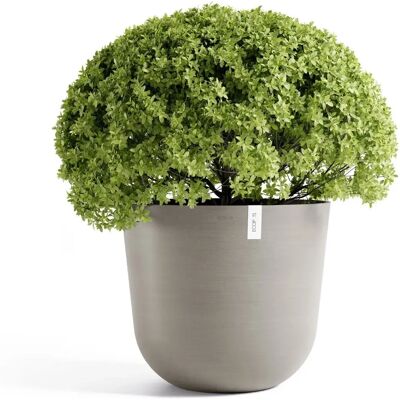 Ecopots Oslo 65 Taupe Bloempot - Bloempot Ecopots Oslo 65 Taupe Bloempot - Bloempot