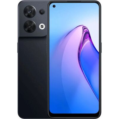 OPPO Reno 8 - Écran AMOLED 6,43" - Caméra 50 MP - 8 GB RAM - Noir OPPO Reno 8 - Écran AMOLED 6,43" - Caméra 50 MP - 8 GB RAM - Noir