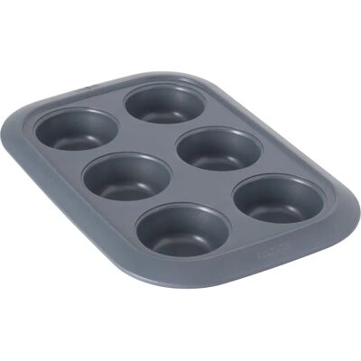 BergHOFF Gem Koolstofstaal Bakvorm - 6 Muffinvormpjes BergHOFF Gem Koolstofstaal Bakvorm - 6 Muffinvormpjes