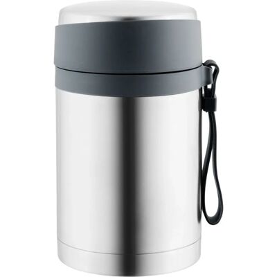BergHOFF 1107132 Stalowy pojemnik na żywność - 0,85L, Czarny BergHOFF 1107132 Stalowy pojemnik na żywność - 0,85L, Czarny
