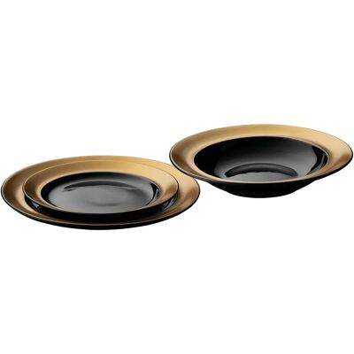 BergHOFF - Gem 1698002 - Zwart - Rond - eetbord BergHOFF - Gem 1698002 - Zwart - Rond - eetbord