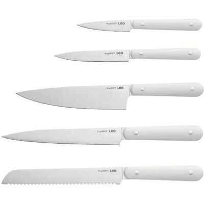 Zestaw sztućców kuchennych BergHOFF 3950470 - Stal nierdzewna, 5 sztuk Zestaw sztućców kuchennych BergHOFF 3950470 - Stal nierdzewna, 5 sztuk
