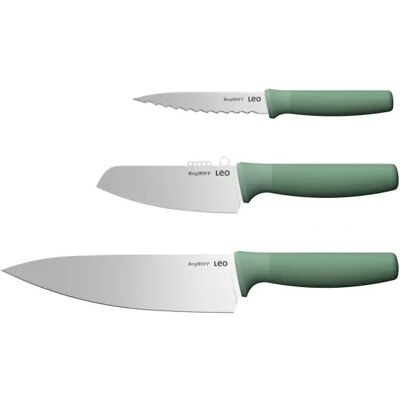 BergHOFF 3950529 Ensemble de Couteaux de Cuisine - 3 Pièces - Publicité BergHOFF 3950529 Ensemble de Couteaux de Cuisine - 3 Pièces - Publicité