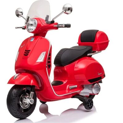 Scooter électrique Vespa GT pour enfants - Rouge - 3-6 ans - Publicité Scooter électrique Vespa GT pour enfants - Rouge - 3-6 ans - Publicité