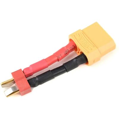 Revtec - Dean naar XT90 - 12AWG silicone Revtec - Dean naar XT90 - 12AWG silicone