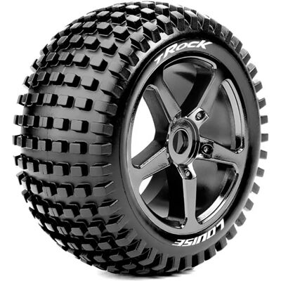 Louise - T-ROCK Soft - Chrome noir - Roues Truggy - Publicité Louise - T-ROCK Soft - Chrome noir - Roues Truggy - Publicité