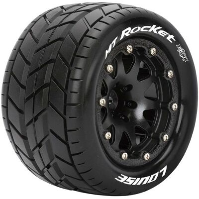 Louise - MT-Rocket - 2.8 Bead-lock - Zwart - Banden Louise - MT-Rocket - 2.8 Bead-lock - Zwart - Banden