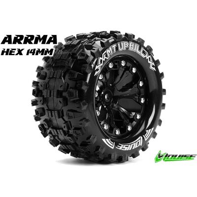 Louise - MT-UPHILL Soft Banden - 2.8" Black Chrome - RC wheel Louise - MT-UPHILL Soft Banden - 2.8" Black Chrome - RC wheel